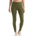 TriDri TD304 Ladies' Mesh Pocket Danica Leggings OLIVE front view