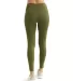 TriDri TD304 Ladies' Mesh Pocket Danica Leggings OLIVE back view