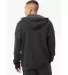 Bella + Canvas 3759 Unisex Sponge Fleece DTM Full- DARK GREY HEATHR back view
