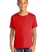 Gildan 64000B Youth Softstyle T-Shirt in Red front view