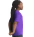 Gildan 64000B Youth Softstyle T-Shirt in Purple side view
