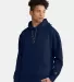 Champion Clothing CHP180 Sport Hooded Sweatshirt Athletic Navy front view