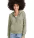 District Clothing DT1311 District   Women's Perfec MilGrnFst front view