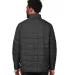 North End NE721 Unisex Aura Fleece-Lined Jacket BLACK back view