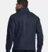 Champion Clothing CHP190 Sport Quarter-Zip Pullove Athletic Navy back view