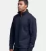 Champion Clothing CHP190 Sport Quarter-Zip Pullove Athletic Navy side view