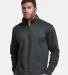 Champion Clothing CHP190 Sport Quarter-Zip Pullove Stealth front view