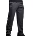 Russel Athletic 82ANSM Adult Open-Bottom Sweatpant in Charcoal gry hth front view