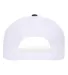 Yupoong-Flex Fit 6606R Sustainable Retro Trucker C in Black/ white back view