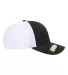 Yupoong-Flex Fit 6606R Sustainable Retro Trucker C in Black/ white side view
