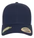 Yupoong-Flex Fit 6606R Sustainable Retro Trucker C in Navy/ white front view