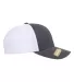 Yupoong-Flex Fit 6606R Sustainable Retro Trucker C in Charcoal/ white side view