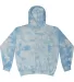 Tie-Dye 8790 Adult Unisex Crystal Wash Pullover Ho CRYSTL BABY BLUE front view