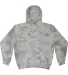Tie-Dye 8790 Adult Unisex Crystal Wash Pullover Ho CRYSTAL SILVER front view