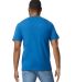 Gildan 65000 Unisex Softstyle Midweight T-Shirt in Royal back view