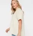 LA T 3519 Ladies' Hi-Lo T-Shirt NATURAL side view