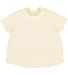 LA T 3519 Ladies' Hi-Lo T-Shirt NATURAL front view
