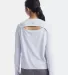 Champion Clothing CHP140 Women's Sport Soft Touch  Collage Blue back view