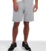 Jerzees 978MPR Nublend® Fleece Shorts in Athletic heather front view