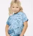 Dyenomite 330CR Toddler Crystal Tie-Dyed T-Shirt in Manhattan front view