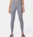 Champion Clothing CHP120 Women's Sport Soft Touch  Ebony Heather front view