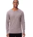 Threadfast Apparel 180LS Unisex Ultimate Long-Slee SMOKE front view