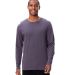 Threadfast Apparel 180LS Unisex Ultimate Long-Slee in Coal