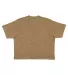 LA T 3518 Ladies' Boxy T-Shirt in Brown leopard back view
