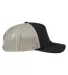 Big Accessories BA680 Ripstop Foam Trucker Hat BLACK/ BLK ROPE side view