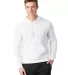 Alternative Apparel 9595F2 Pullover Hoodie ECO WHITE front view