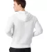 Alternative Apparel 9595F2 Pullover Hoodie ECO WHITE back view