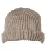 Big Accessories BA698 Dock Beanie KHAKI front view