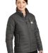 CARHARTT CT104314 Carhartt   Women's Gilliam Jacke in Shadowgrey front view