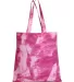 Q-Tees TD800 Tie-Dyed Canvas Bag in Pink lady front view