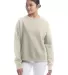 Champion Clothing S650 Women's Powerblend® Crewne Sand front view