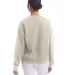 Champion Clothing S650 Women's Powerblend® Crewne Sand back view