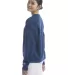 Champion Clothing S650 Women's Powerblend® Crewne Late Night Blue side view