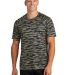 Sport Tek ST375 Sport-Tek   Drift Camo Tee in Truenavy front view