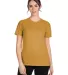 Next Level Apparel 6600 Ladies' Relaxed CVC T-Shir ANTIQUE GOLD front view