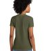 Next Level Apparel 6600 Ladies' Relaxed CVC T-Shir in Military green