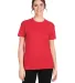 Next Level Apparel 3910 Ladies' Relaxed T-Shirt RED front view
