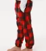Burnside Clothing 4810 Youth Flannel Jogger Red/ Black side view