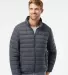 Weatherproof 211136 PillowPac Puffer Jacket Pewter front view