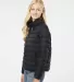 Weatherproof 211137 Women's PillowPac Puffer Jacke Black side view