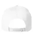 Russel Athletic UB86UHS R Snap Cap WHITE back view