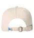 Russel Athletic UB87UHD R Dad Cap OFF WHITE back view