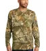 Russell Outdoor RU100LSP s Realtree Long Sleeve Po RTEdge front view
