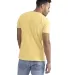 Next Level Apparel 3600SW Unisex Soft Wash T-Shirt in Wsh banana cream back view