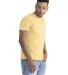 Next Level Apparel 3600SW Unisex Soft Wash T-Shirt in Wsh banana cream side view