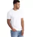 Next Level Apparel 3600SW Unisex Soft Wash T-Shirt in Washed white side view